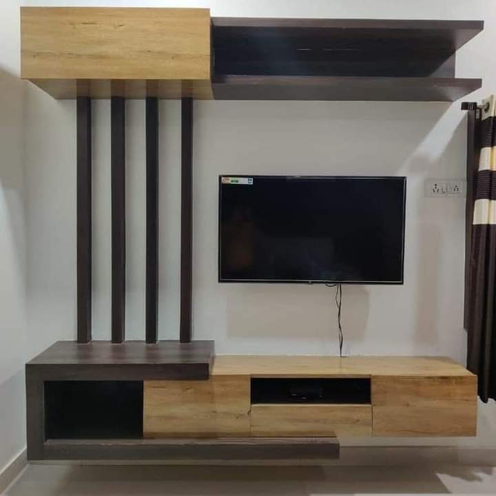 Wall-Mounted Entertainment Unit